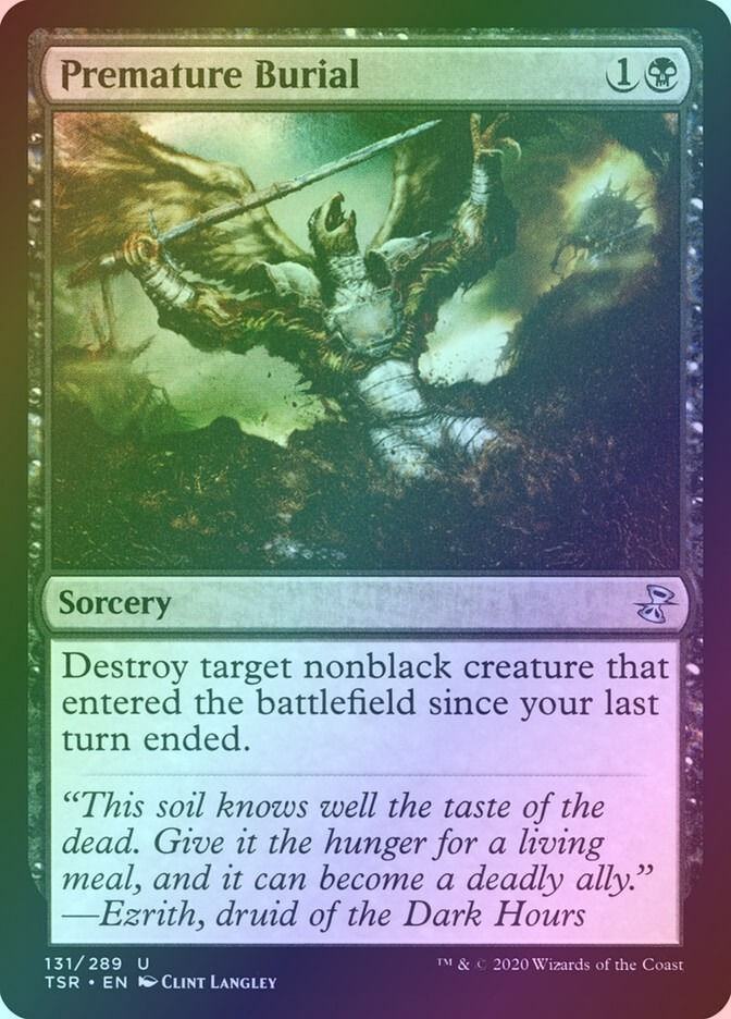Premature Burial (TSR) (131) / Foil