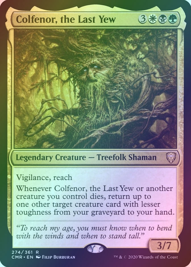 Colfenor, the Last Yew (CMR) (274) / Foil