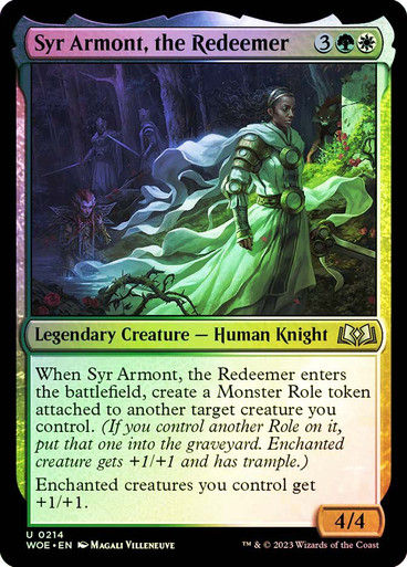 Syr Armont, the Redeemer (woe) / Foil