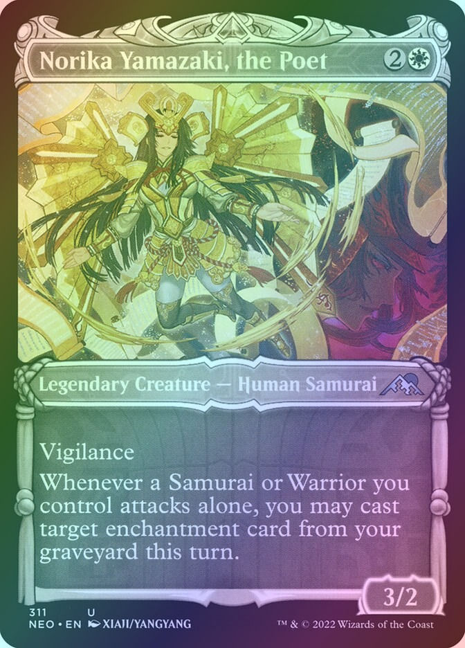 Norika Yamazaki, the Poet (NEO) (311) / Showcase / Foil