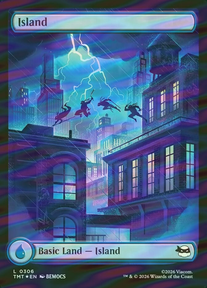 Island (TMT) (306) / Surge Foil