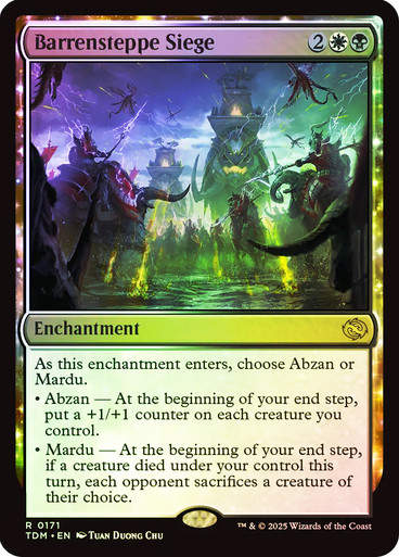 Barrensteppe Siege (TDM) (171) / Foil