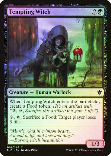 Tempting Witch (ELD) (108) / Foil