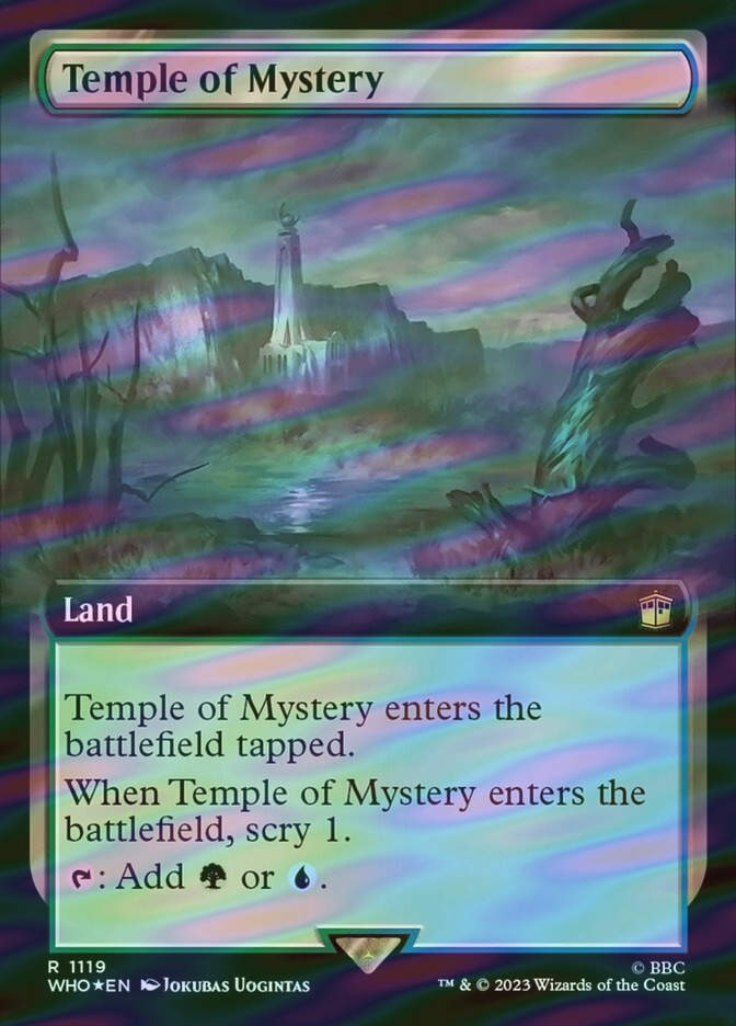 Temple of Mystery (WHO) (1119) / Extended Art / Surge Foil