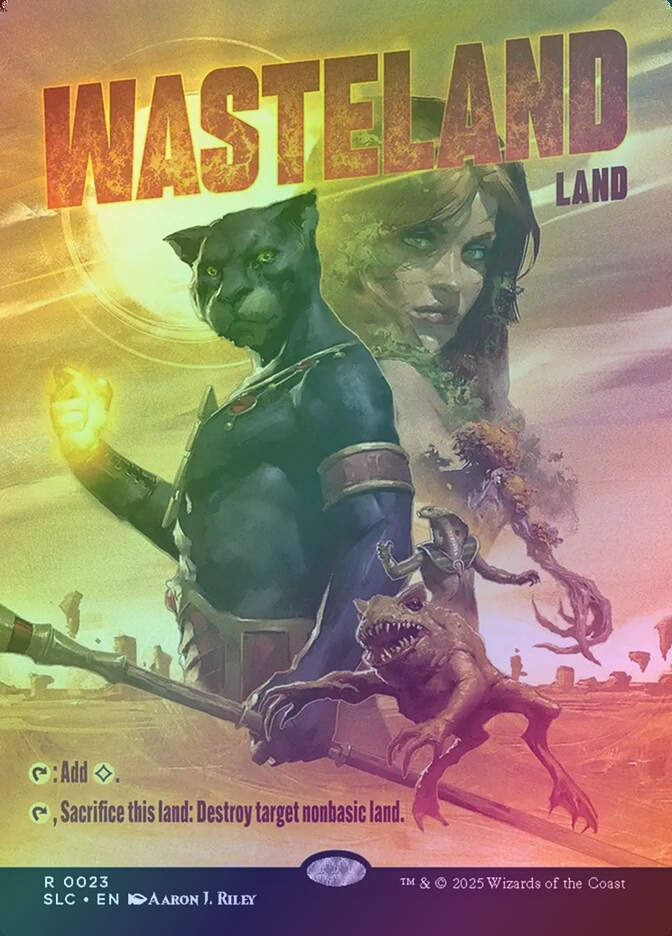 Wasteland (SLC) (23) / Borderless / Foil