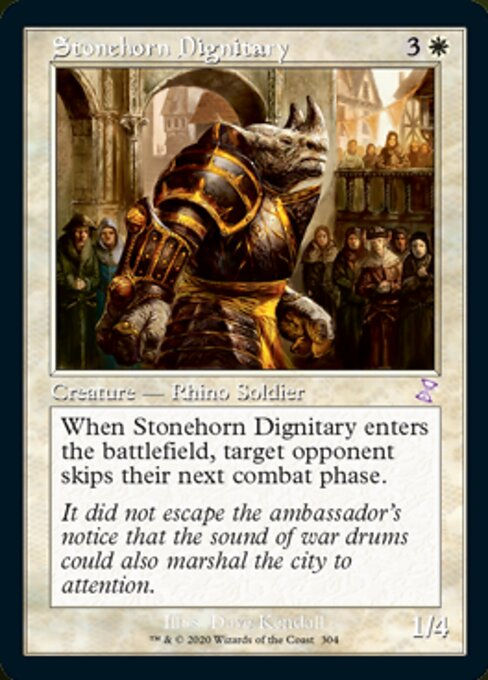 Stonehorn Dignitary (TSR) (Timeshifted)