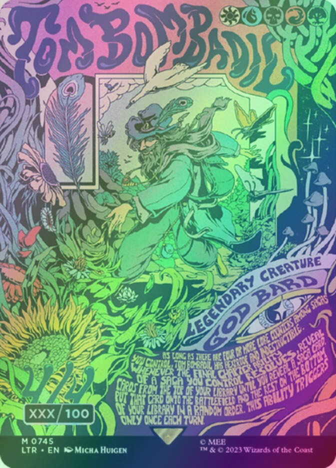 Tom Bombadil (LTR) (745z) / Borderless / Double Rainbow Foil