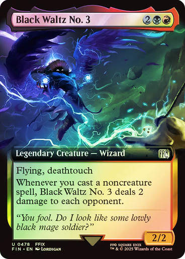 Black Waltz No. 3 (FIN) (478) / Extended Art / Foil