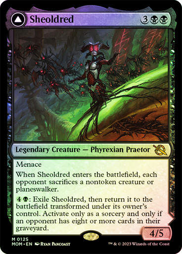 Sheoldred // The True Scriptures (mom) / Foil