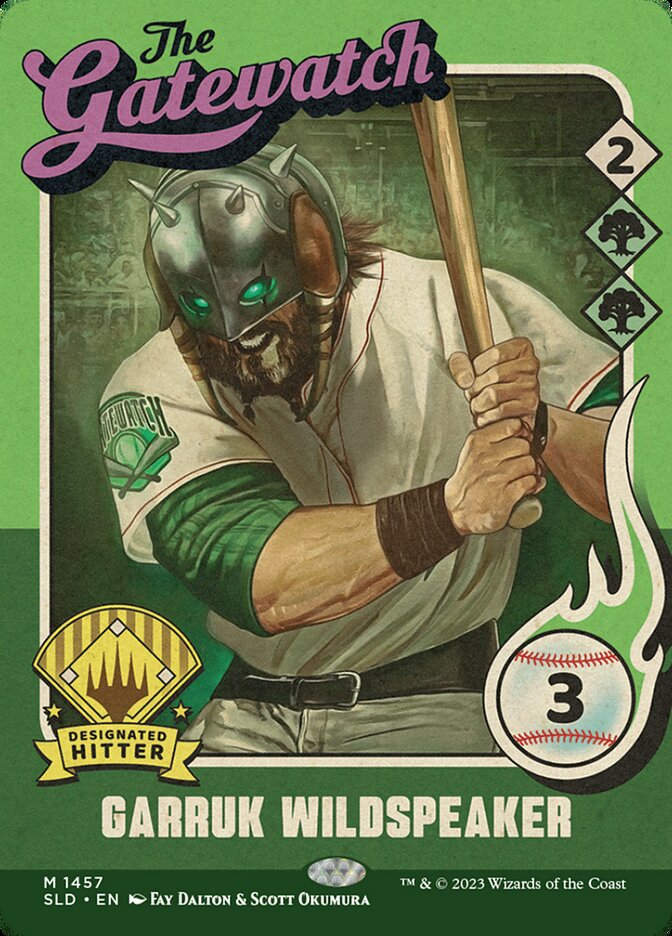 Garruk Wildspeaker // Garruk Wildspeaker (SLD) (1457) / Borderless