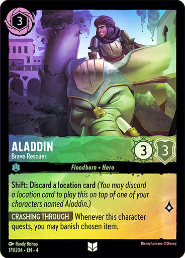 Aladdin - Brave Rescuer (LOR_URS) / Foil