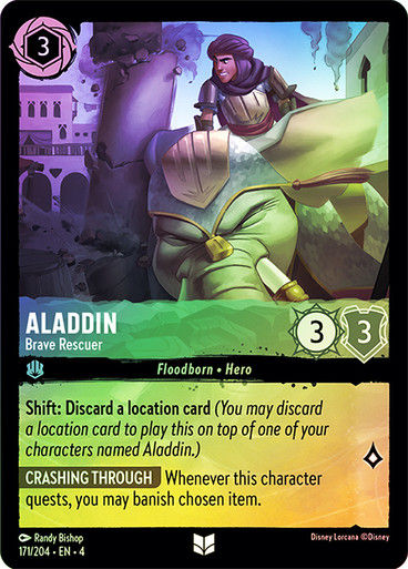 Aladdin - Brave Rescuer (LOR_URS) / Foil