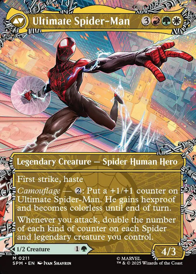 Miles Morales // Ultimate Spider-Man (SPM) (211) / Showcase — cara 2 de 2