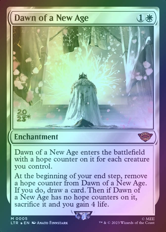 Dawn of a New Age (PLTR) (5s) / Foil