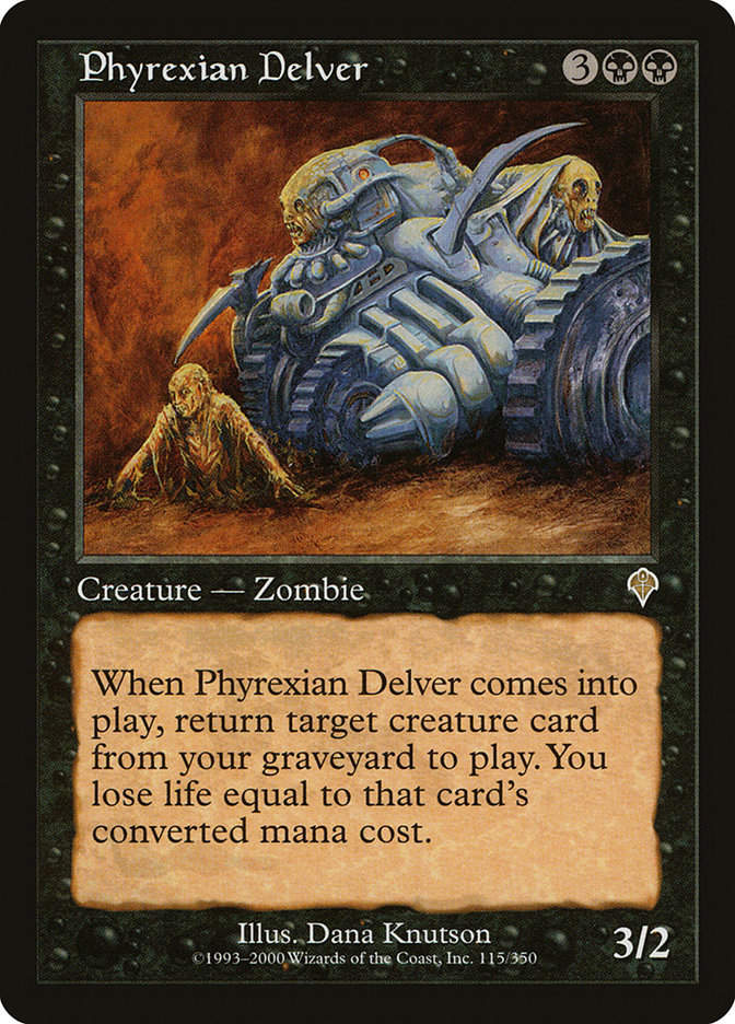 Phyrexian Delver (INV) (115)
