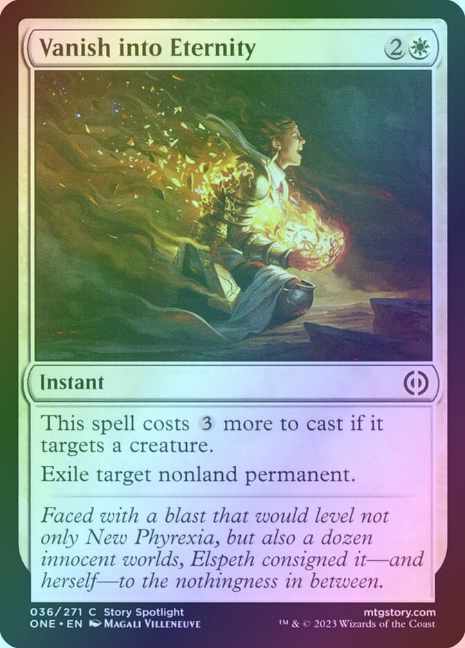Vanish into Eternity (ONE) (36) / Foil