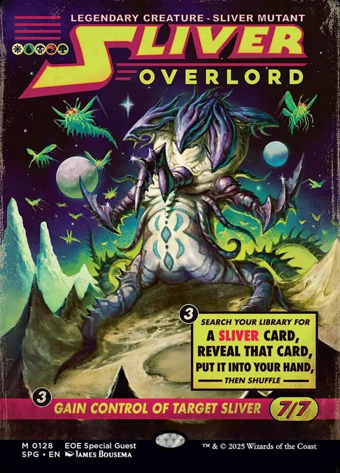 Sliver Overlord (SPG) (128) / Borderless