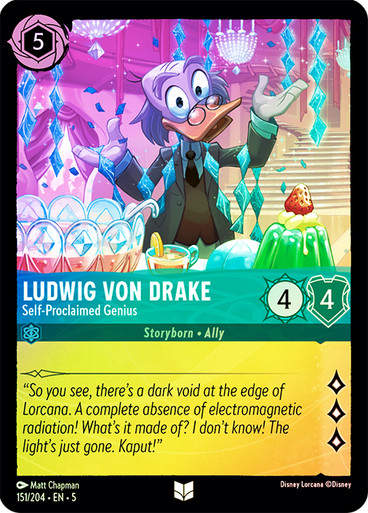 Ludwig von Drake - Self-Proclaimed Genius (LOR_SHS) / Foil