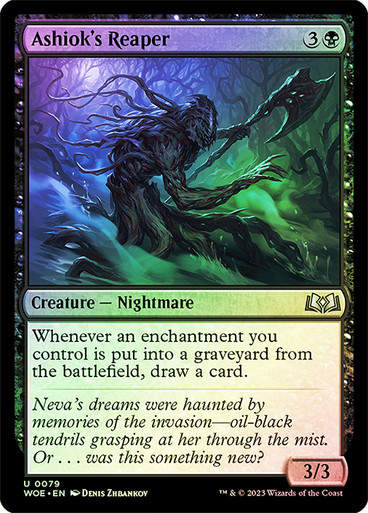 Ashiok's Reaper (woe) / Foil