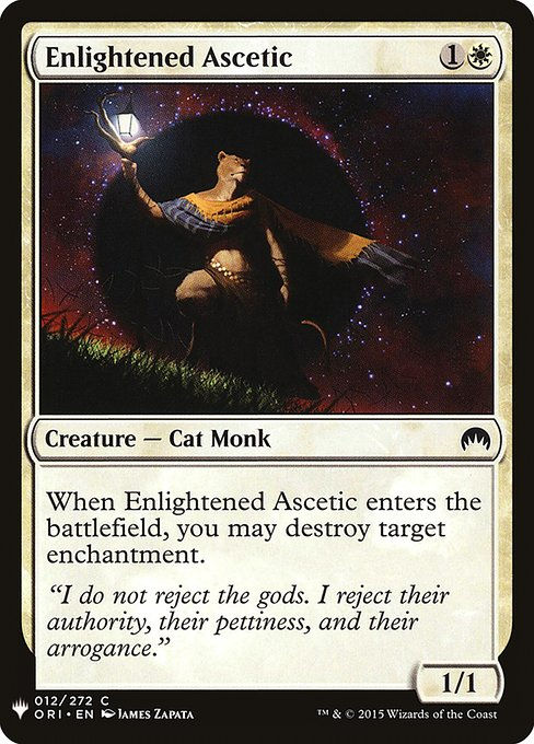 Enlightened Ascetic (PLST) (ORI-12)