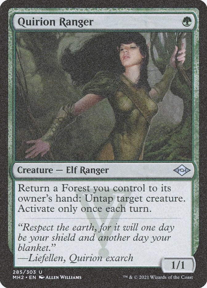Quirion Ranger (MH2) (285) / Foil Etched