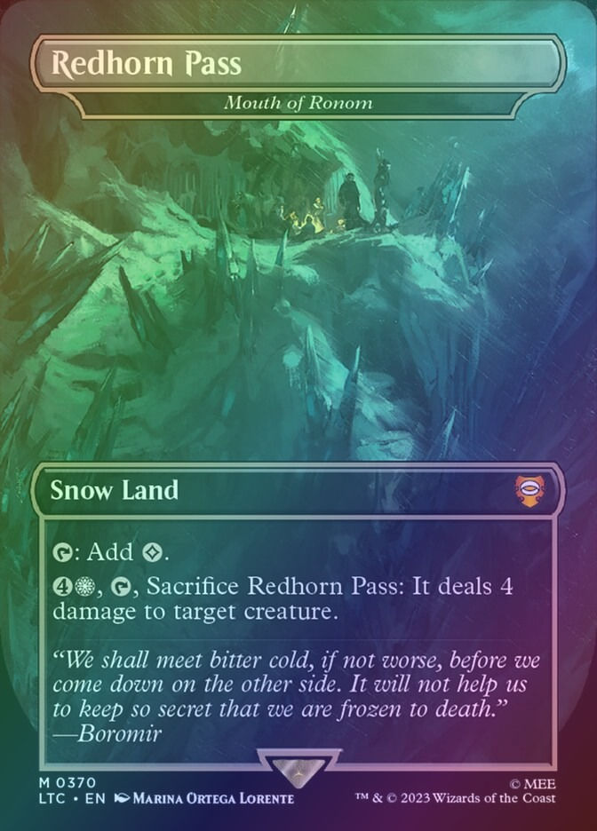 Mouth of Ronom (LTC) (370) / Borderless / Foil