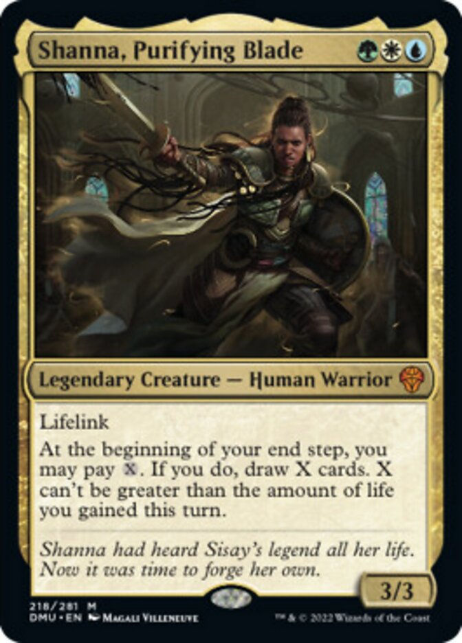 Shanna, Purifying Blade (DMU)