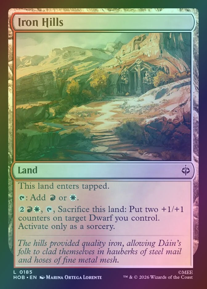 Iron Hills (HOB) (185) / Foil