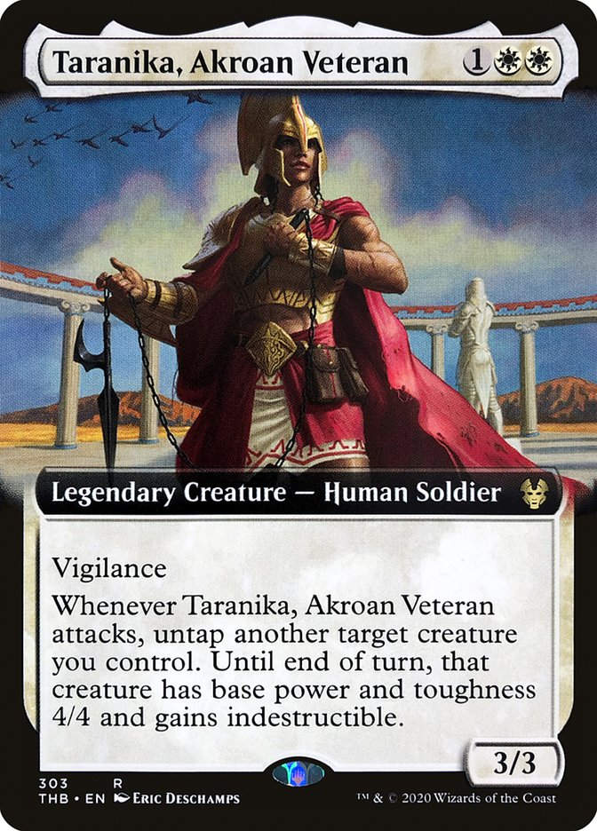 Taranika, Akroan Veteran (THB) (303) / Extended Art
