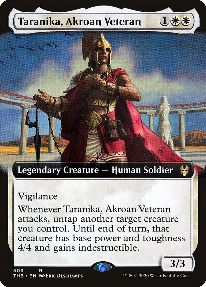 Taranika, Akroan Veteran (THB) (303) / Extended Art