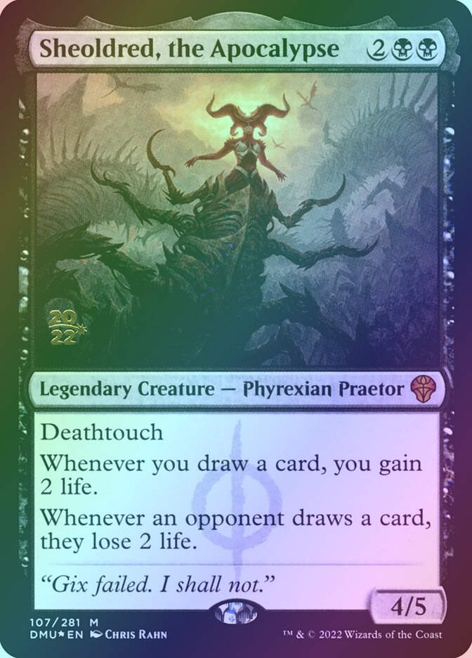 Sheoldred, the Apocalypse (PDMU) (107s) / Foil