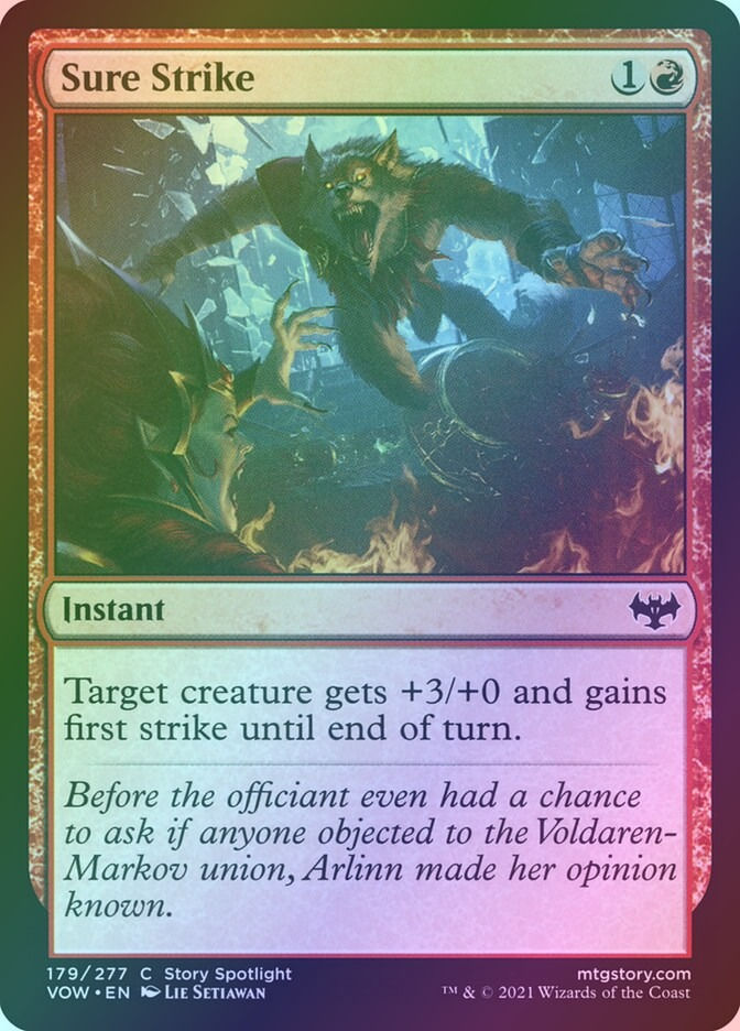 Sure Strike (VOW) (179) / Foil