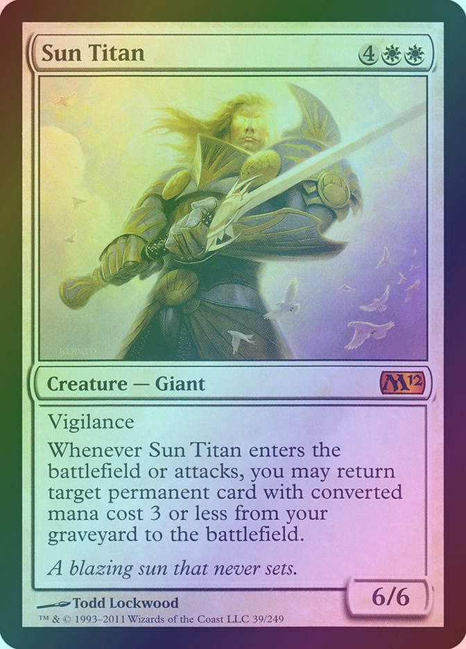 Sun Titan (M12) (39) / Foil