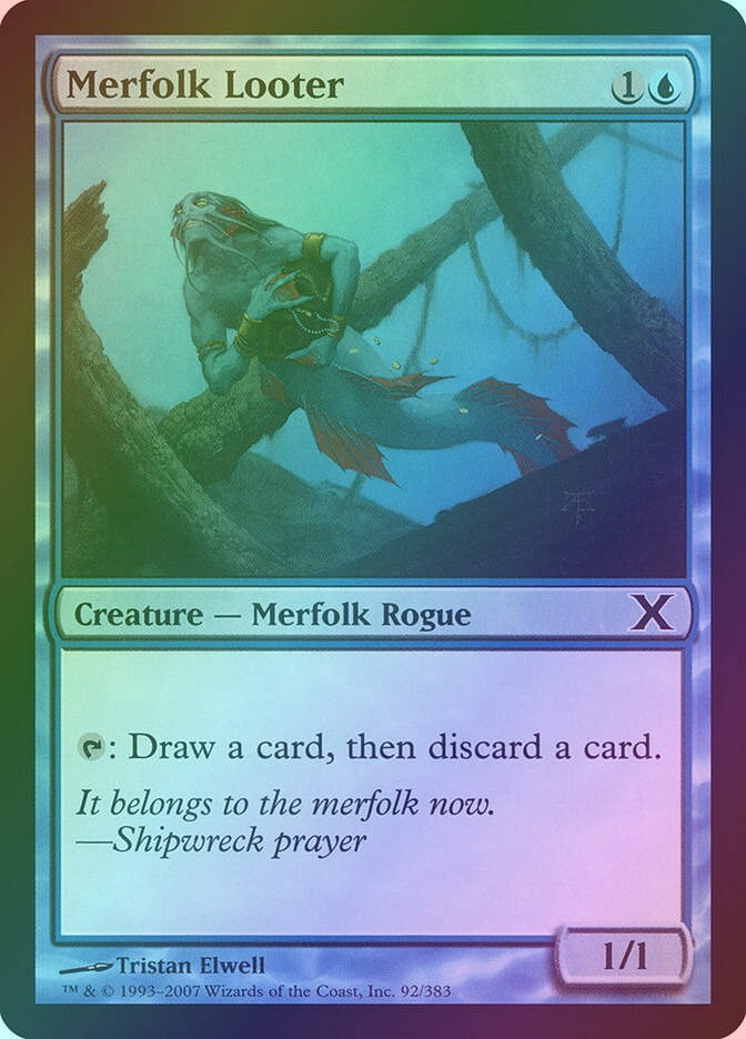 Merfolk Looter (10E) (92) / Foil