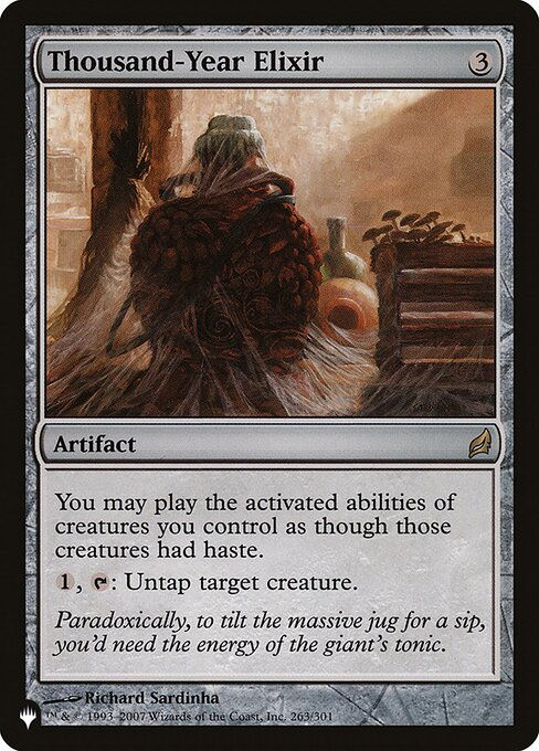 Thousand-Year Elixir (PLST) (LRW-263)