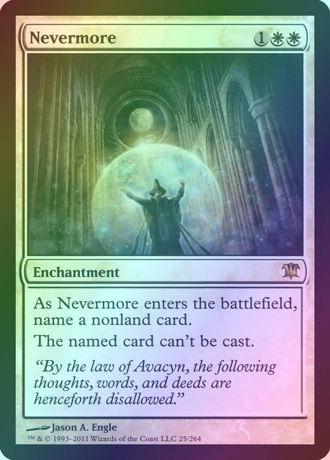 Nevermore (ISD) (25) / Foil