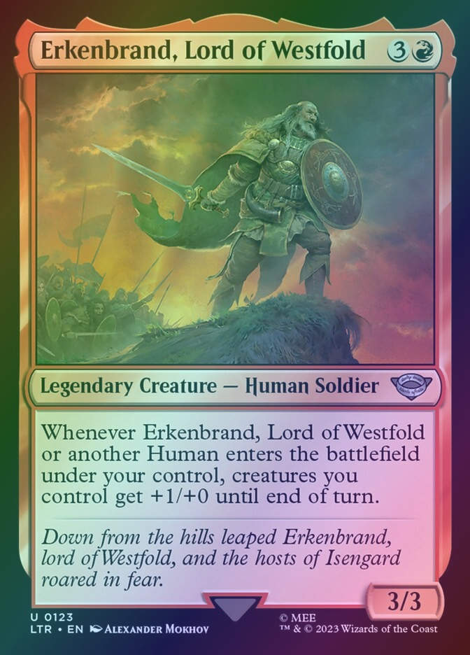 Erkenbrand, Lord of Westfold (LTR) (123) / Foil