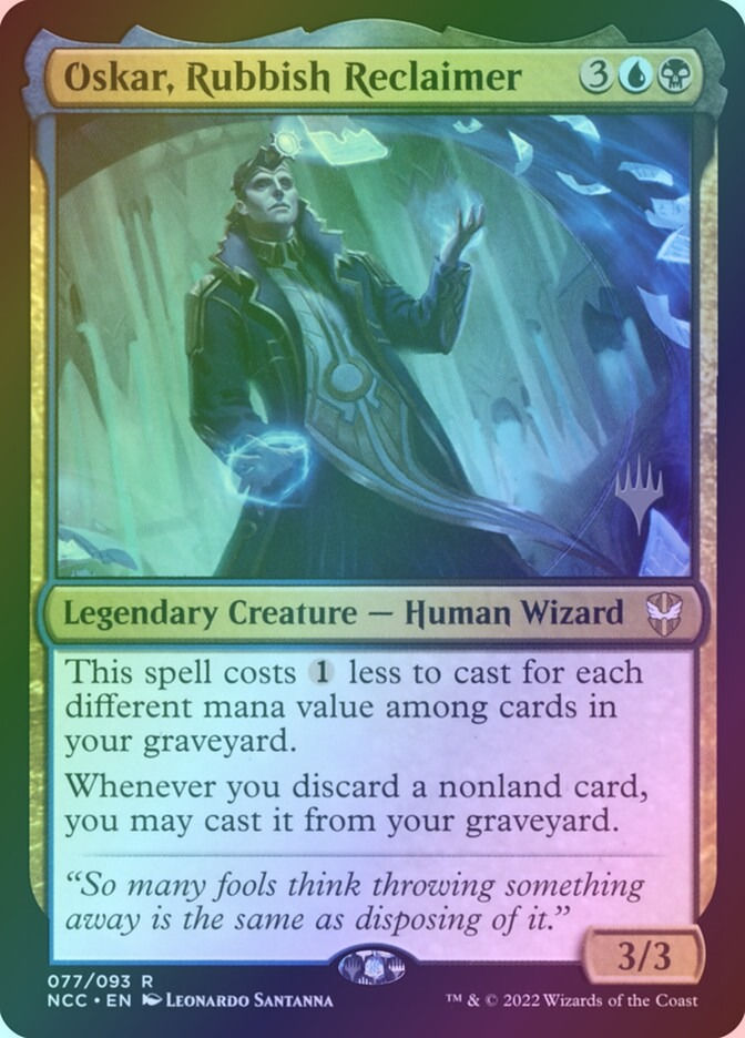 Oskar, Rubbish Reclaimer (PNCC) (77p) / Foil