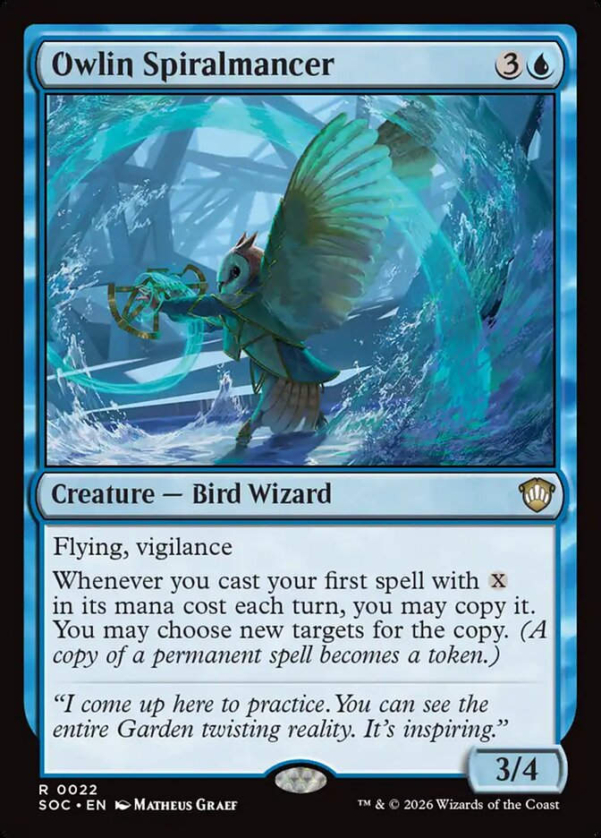 Owlin Spiralmancer (SOC) (22)
