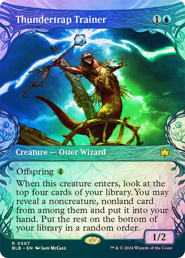 Thundertrap Trainer (blb) (307) / Showcase Foil