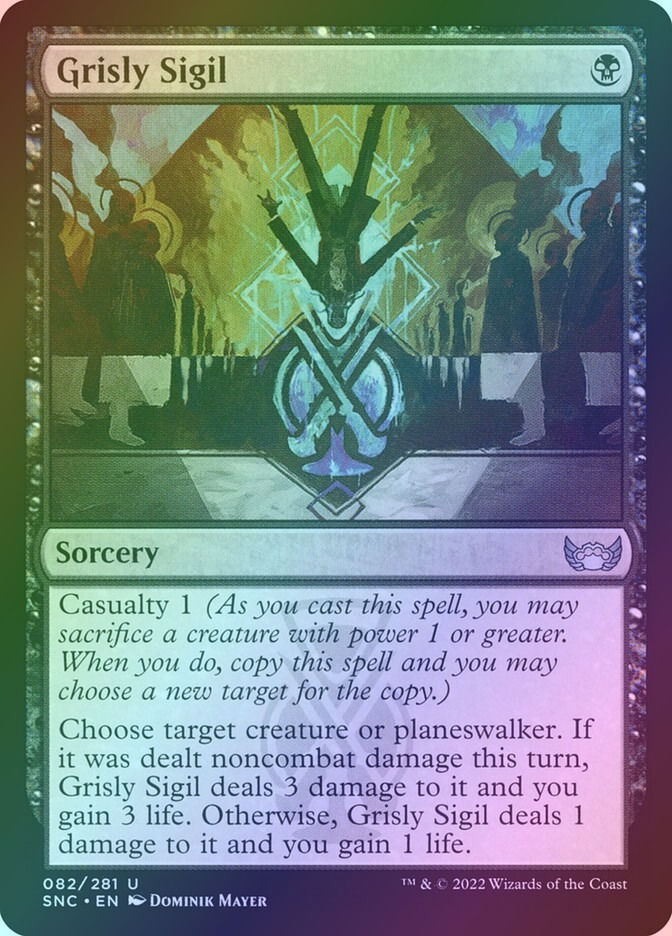 Grisly Sigil (SNC) (82) / Foil