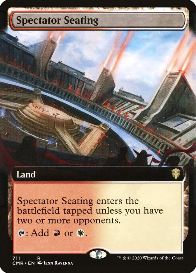 Spectator Seating (CMR) (711) / Extended Art