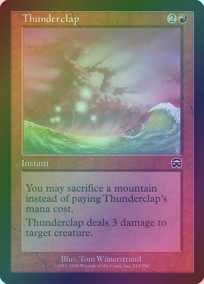 Thunderclap (MMQ) (219) / Foil