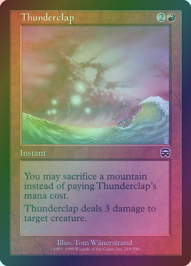 Thunderclap (MMQ) (219) / Foil