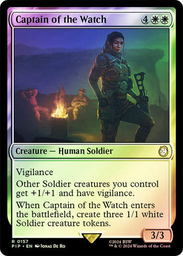 Captain of the Watch (pip) (157) / Foil