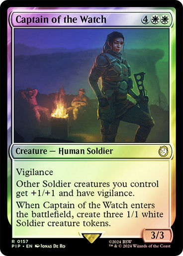 Captain of the Watch (pip) (157) / Foil