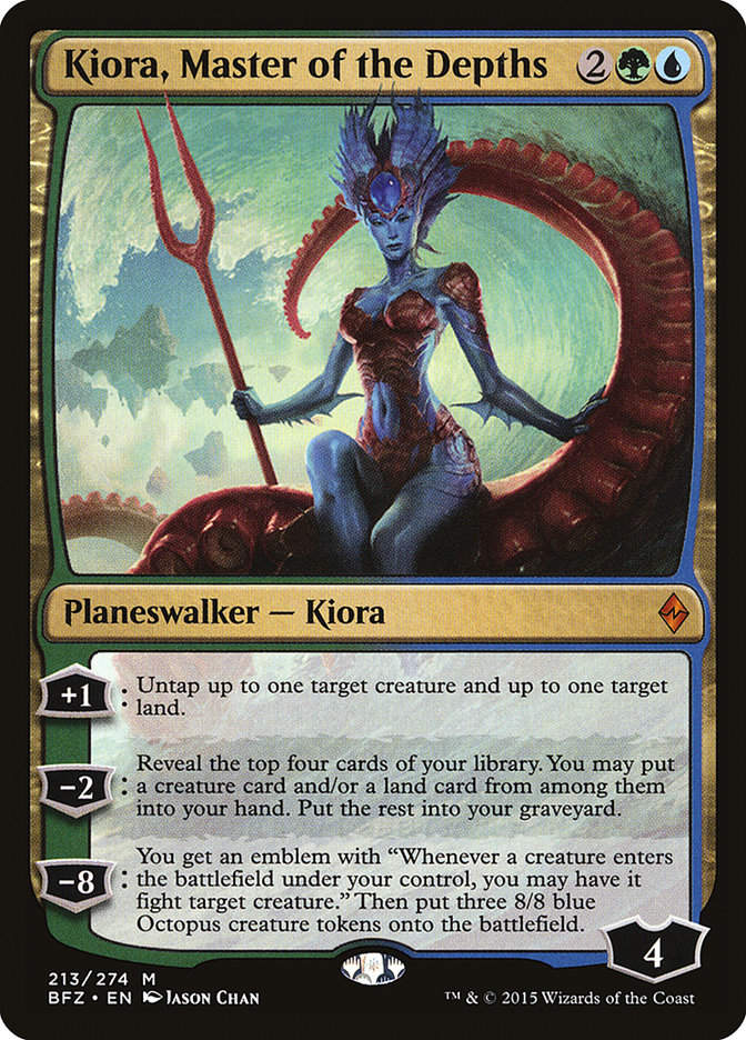 Kiora, Master of the Depths (BFZ) (213)