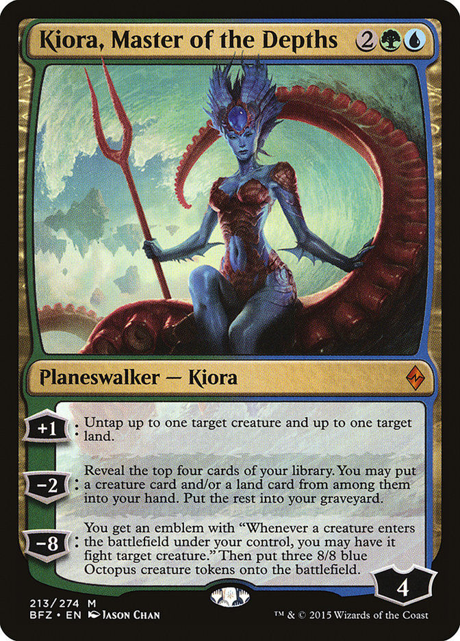 Kiora, Master of the Depths (BFZ) (213)