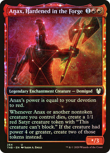 Anax, Hardened in the Forge (THB) (264) / Showcase / Foil
