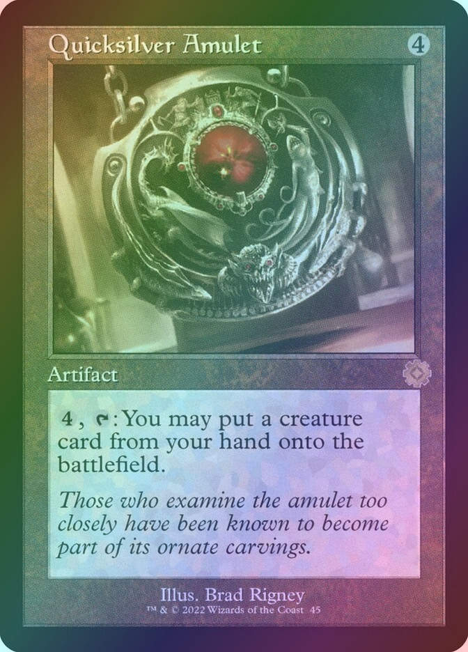 Quicksilver Amulet (BRR) (45) / Foil